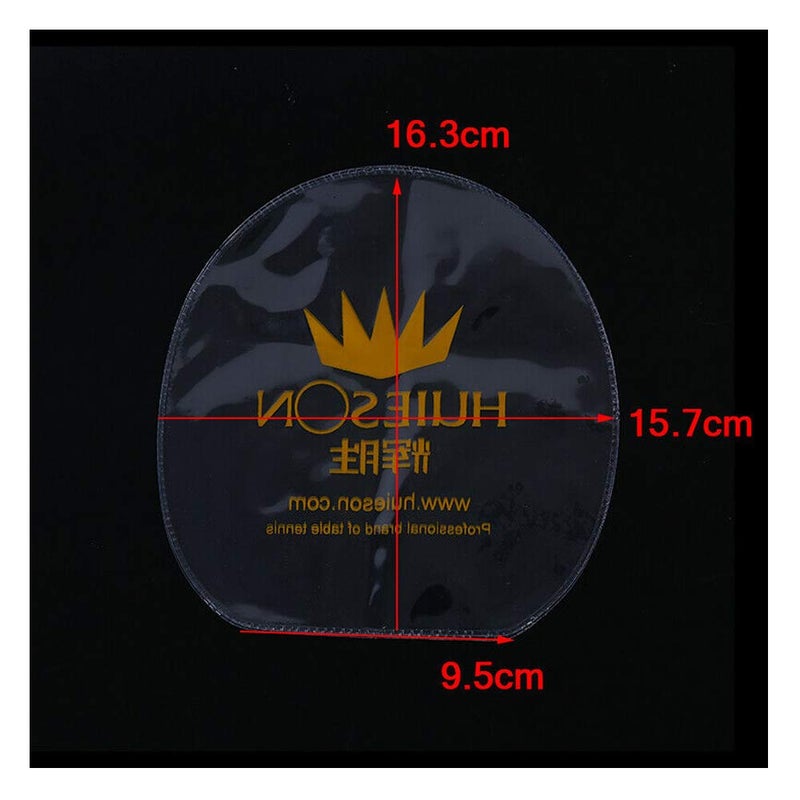 Acxico 10Pcs Ping Pong Table Tennis Racket Rubber Protection Film Protection Cover Transparent - Image 4